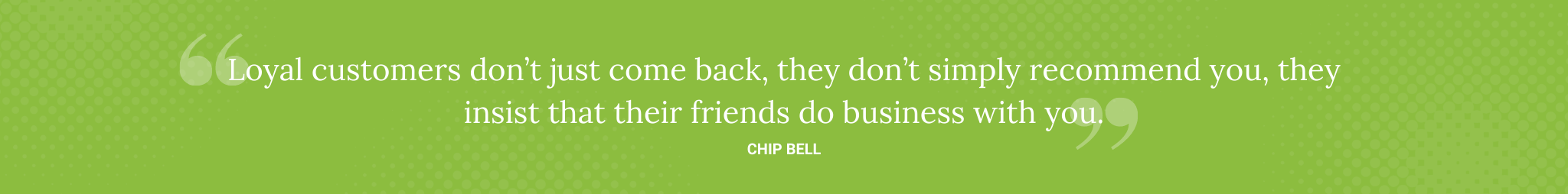 Chip Bell Quote for 50 Customer Service Stats Quotes and Facts - Brittany Hodak