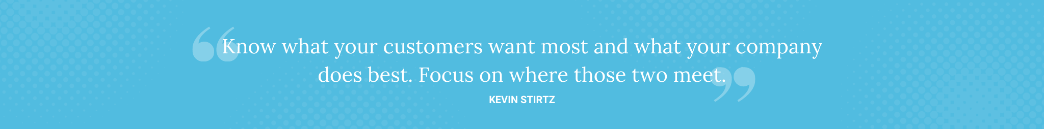 Kevin Stirtz Quote for 50 Customer Service Stats Quotes and Facts - Brittany Hodak