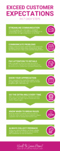 How To Exceed Customer Expectations In 7 Easy Steps