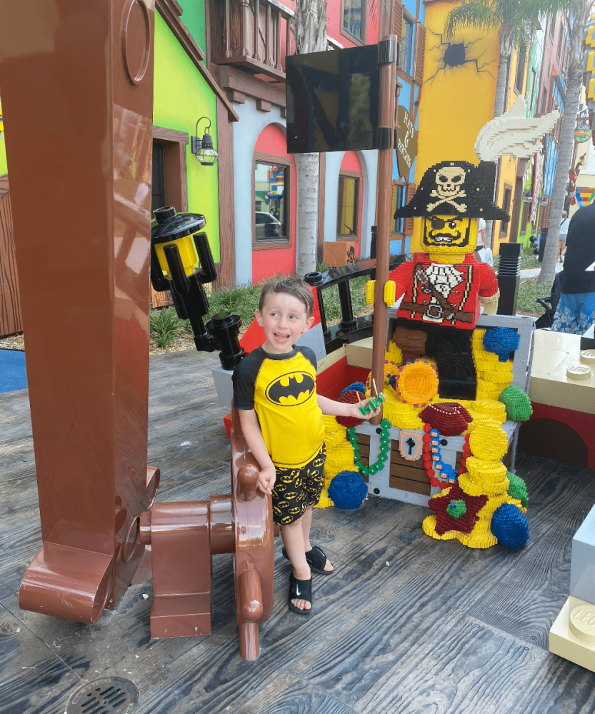 Legoland life size figures