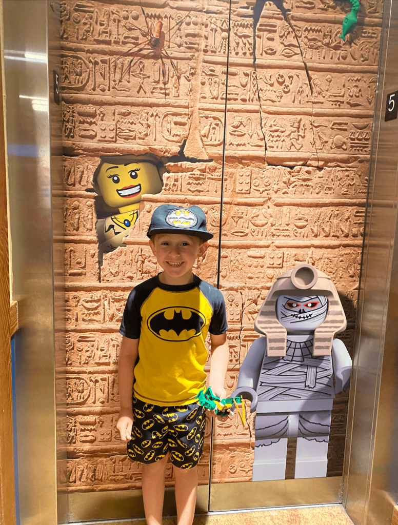 Exterior of Legoland Elevator