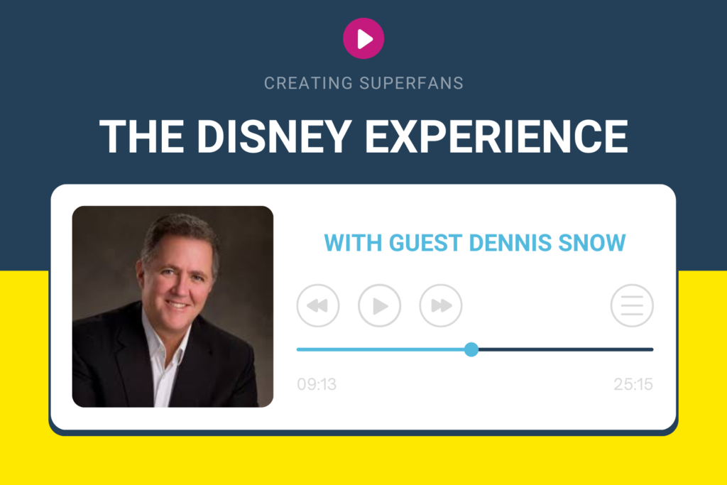 Featured Image for Creating Superfans Podcast_Dennis Snow
