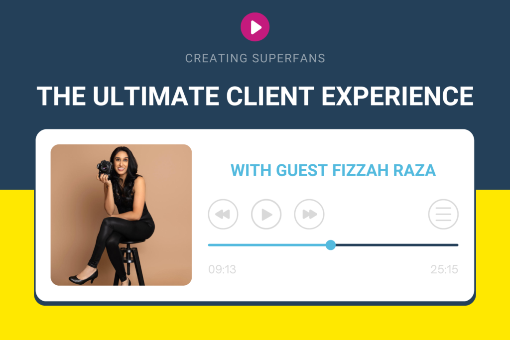 Featured Image for Creating Superfans Podcast_Fizzah Raza