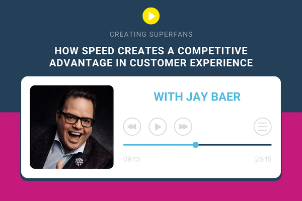 Creating Superfans Podcast Episode 207: How Speed Creates A Competitive Advantage in Customer Experience with guest Jay Baer