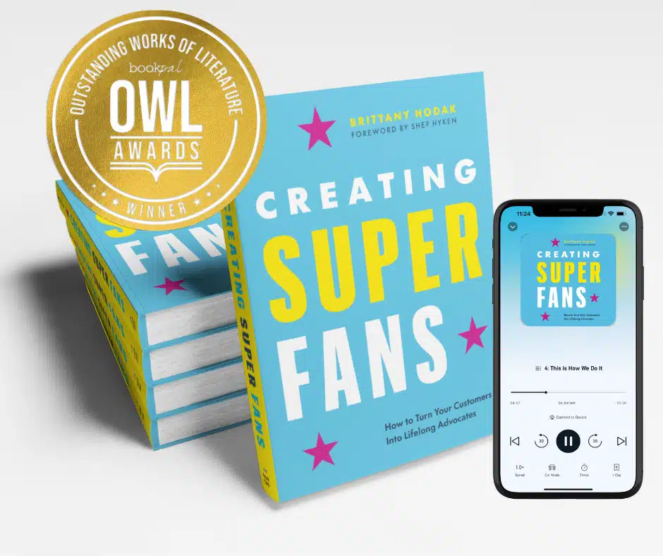 Creating Superfans by Brittany Hodak: Hardcover and Audiobook, an Award-Winning Work of Literature