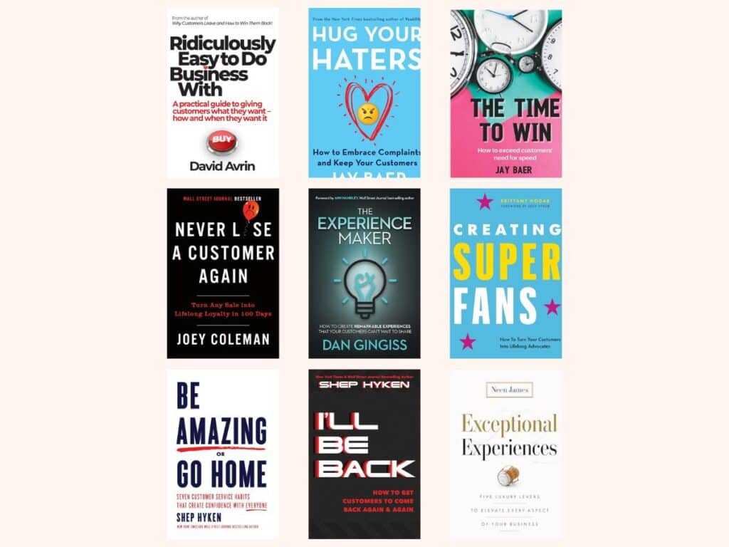 customer experience and service excellence books