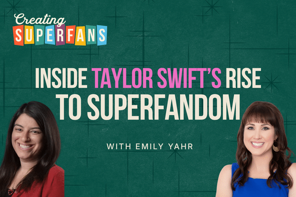 Creating Superfans podcast season 4 episode 413: inside taylor swift's rise to superfandom with emily yahr