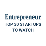 Entrepreneur Top 30 Startups - Blue